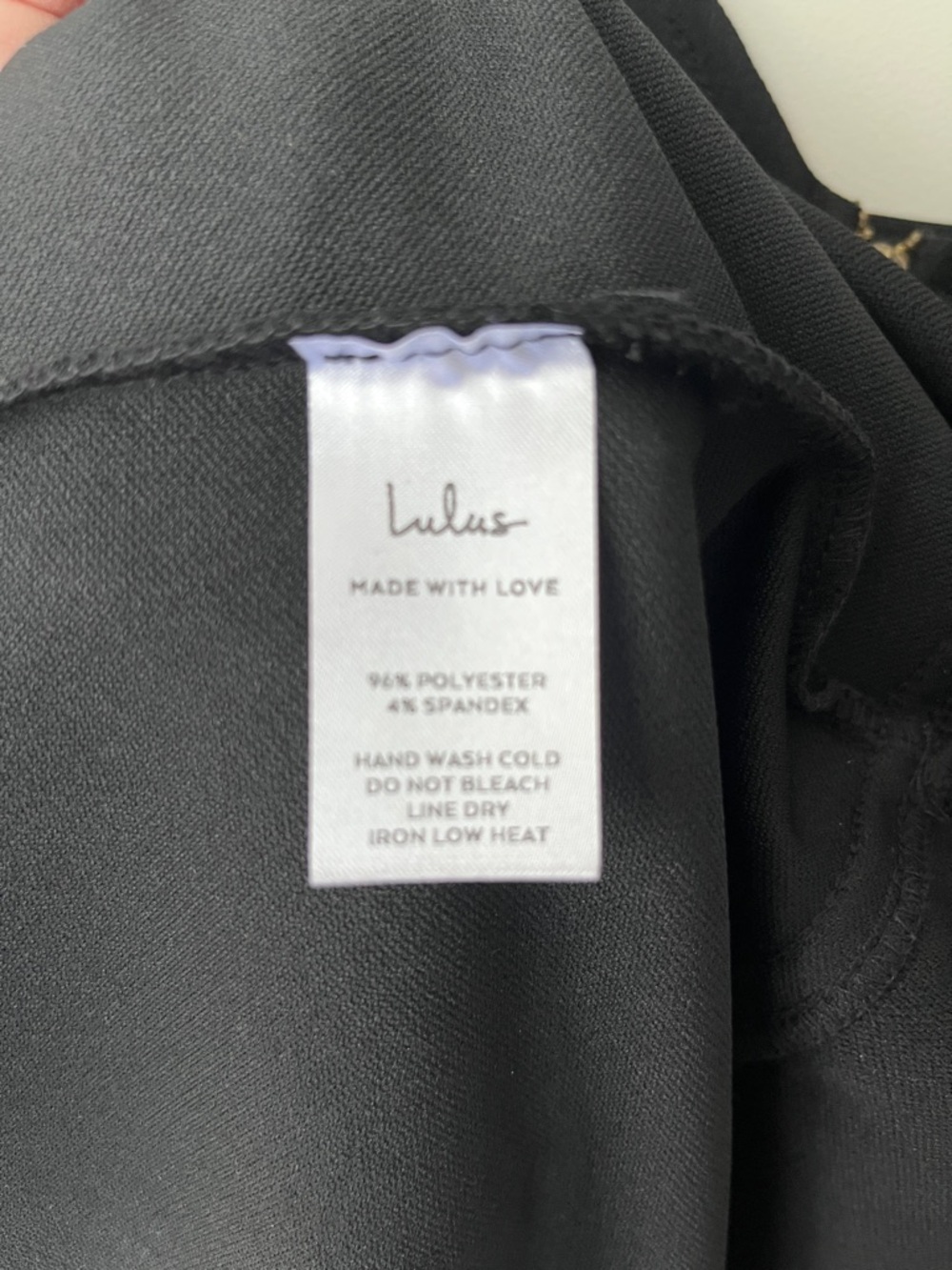 NWT Lulus Black Sleeveless Skater Dress 2X Little Black Dress - Picture 9 of 9